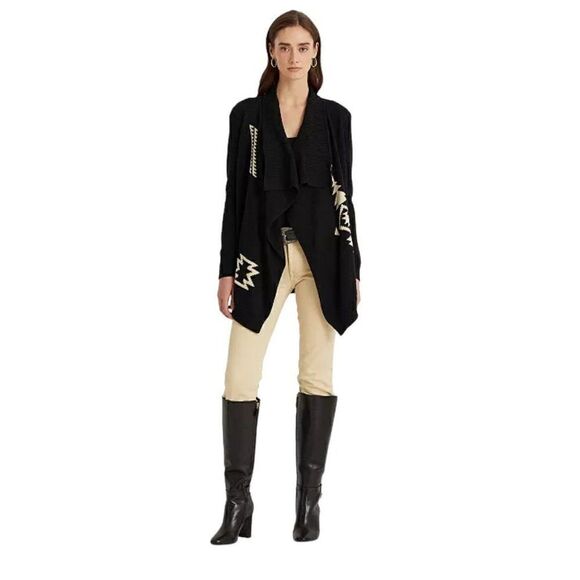 Lauren Ralph Lauren Embellished Cardigan (Size 3X) - Picture 3 of 10